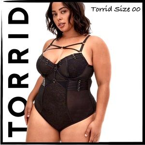 TORRID: Straps and Rings Bodysuit